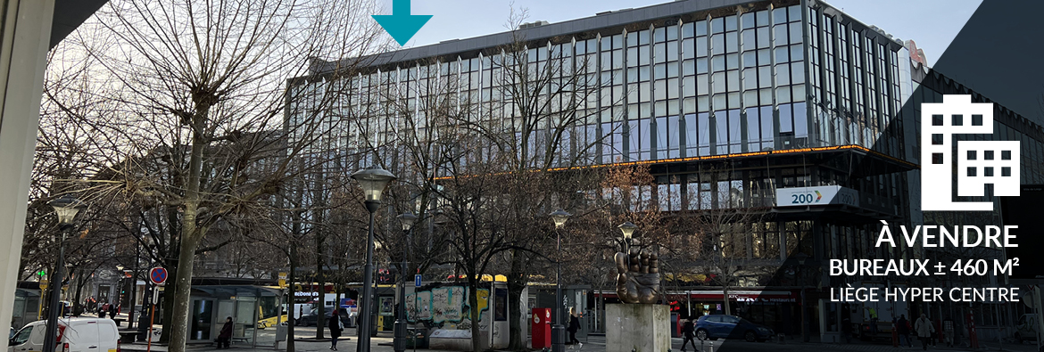 ImmoQuest - Nouveau - Bien à vendre - Liège hyper centre