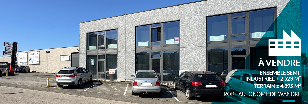 ImmoQuest - Nouveau - Bien &agrave; vendre au port autonome de Wandre