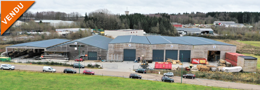 Bâtiment semi-industriel à vendre - hall industriel / stock à Harzé - vente ImmoQuest 